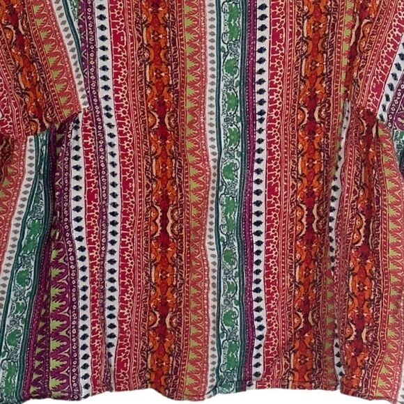 Anthropologie By Maeve Aztec Milla Top Size Small S 📦 - Picture 7 of 8